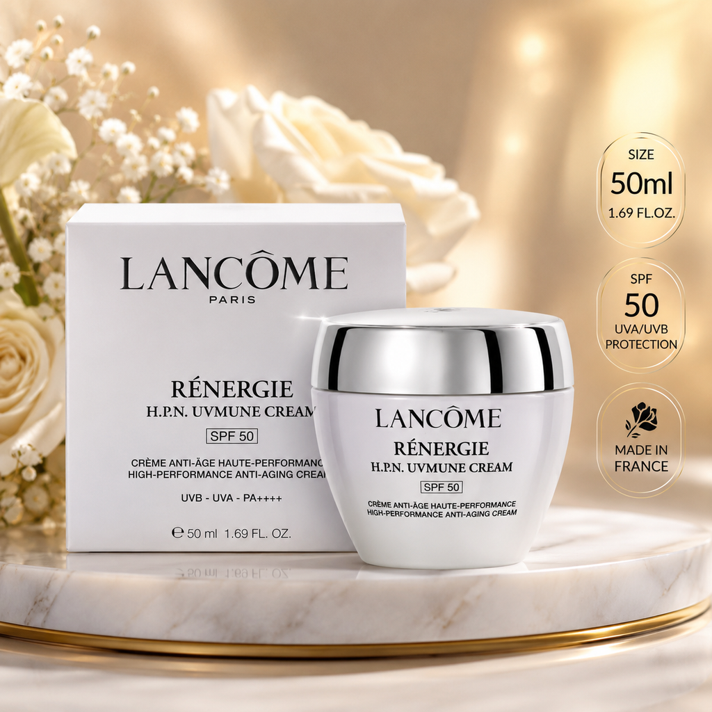 Lancôme Rénergie H.P.N. UVMUNE Cream SPF 50 Anti-Aging Moisturizer | 50ml / 1.69 fl oz