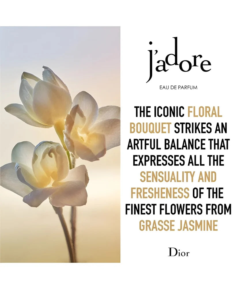 Dior J'adore Eau de Parfum Spray for Women - 50ml (1.7 fl oz)