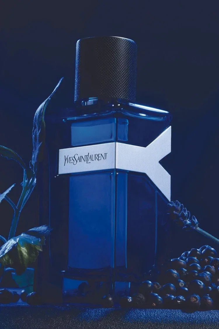 Yves Saint Laurent Y Eau de Parfum Intense 3.4 Oz / 100ml for Men | Bold Long Lasting Luxury Fragrance