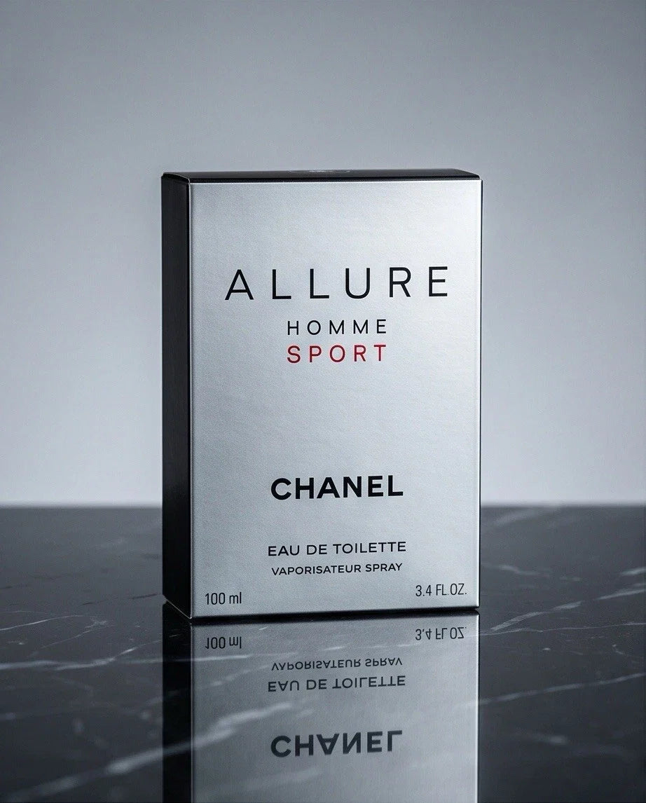 Chanel Allure Homme Sport Eau de Toilette 3.4 Oz / 100ml for Men | Fresh Long Lasting Fragrance
