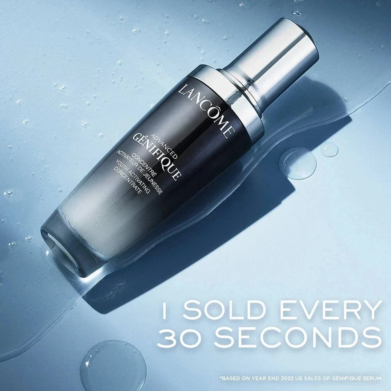 Lancôme Advanced Génifique Youth Activating Serum 3.4 Oz / 100ml | Hydrating & Revitalizing Face Serum