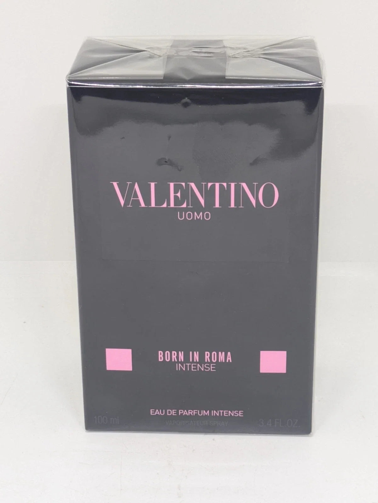 Valentino Uomo Born In Roma Intense Eau de Parfum Spray 3.4 Oz / 100ml for Men | Long Lasting Luxury Fragrance
