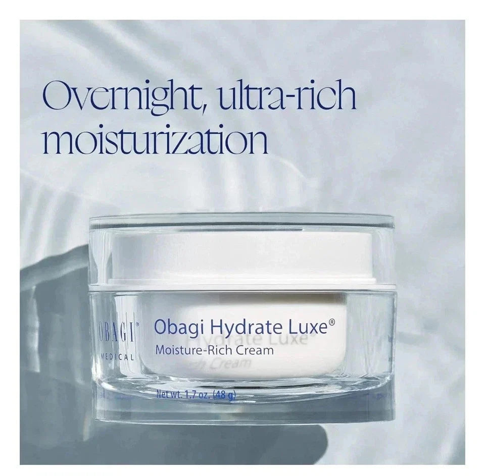 Fresh Obagi Hydrate Luxe Moisture-Rich Cream 1.7 Oz / 48g Daily Treatment