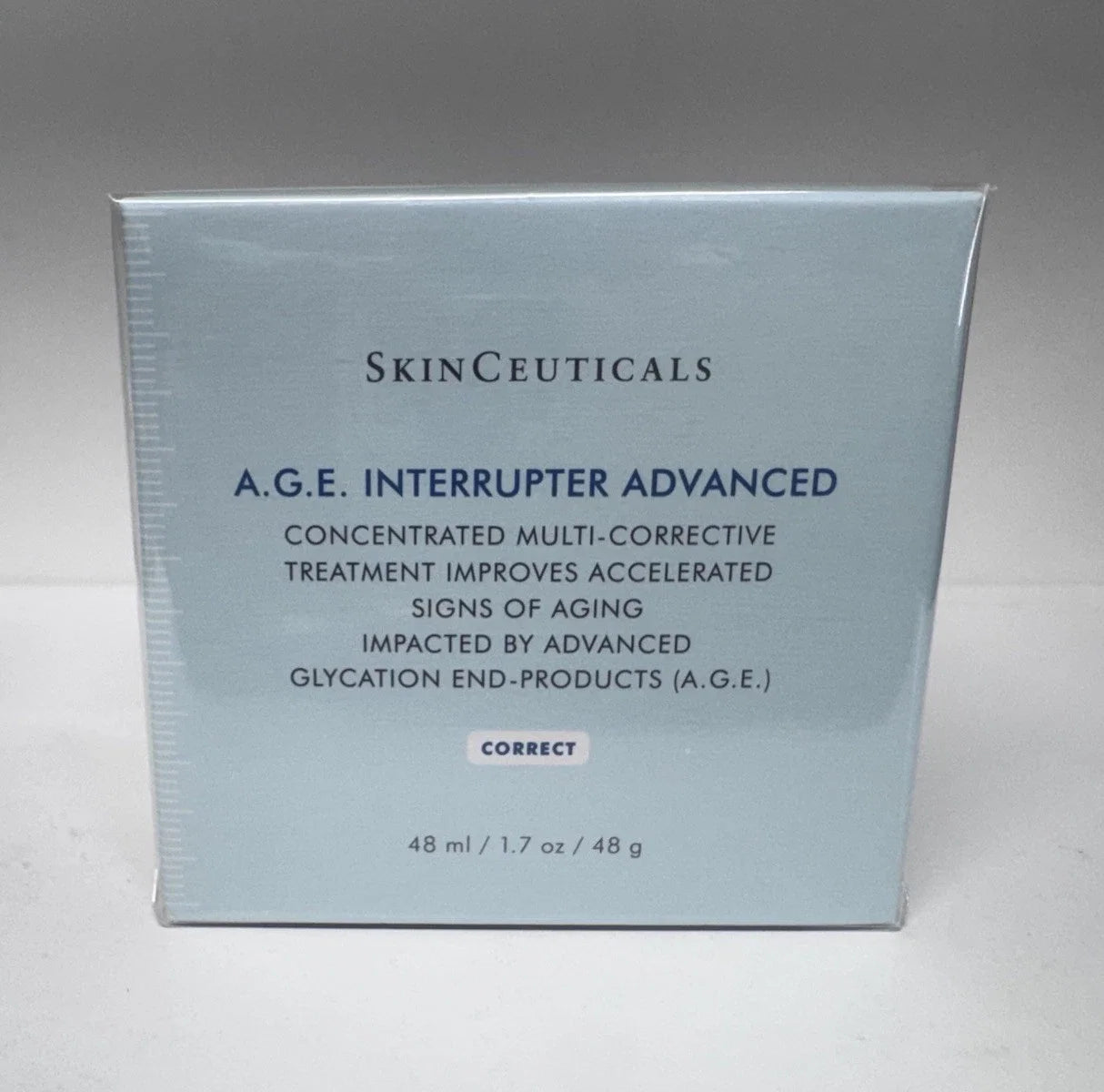 SkinCeuticals A.G.E. Interrupter Advanced Anti Aging Cream 1.6 Oz / 48ml | Firming Moisturizer for Mature Skin
