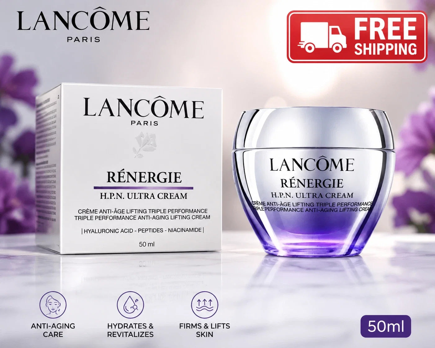 Lancôme Rénergie H.P.N. Ultra Cream 1.7 Oz / 50ml Face Moisturizer