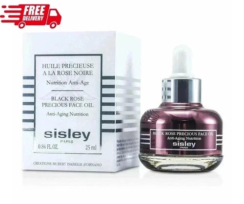 Sisley Paris Black Rose Precious Face Oil – Luxury Anti-Aging Face Oil 25ml (0.84 fl oz)